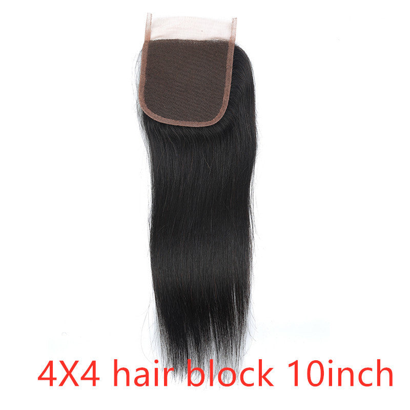 Real human hair straight wave human hair curtain natural color wig hair extension Real human hair straight wave human hair curtain natural color wig hair extension